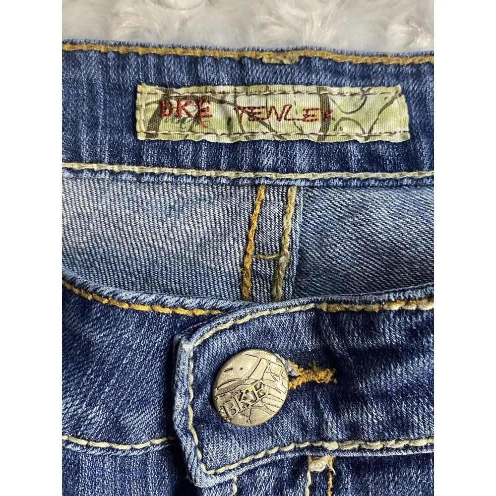 BKE Jeans Tenley Distressed Bootcut Stretch Western WOMENS 30 X 31 1/2 - Picture 5 of 15